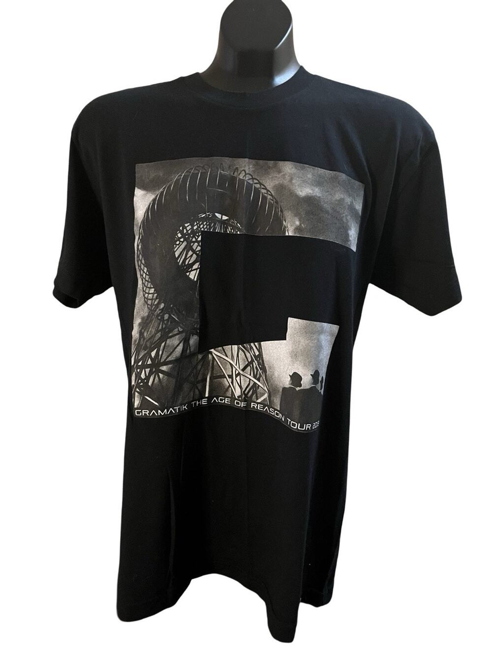 Gramatik Age of Reason Tour 2013 T-Shirt Black Size M Lowtemp Band Tee